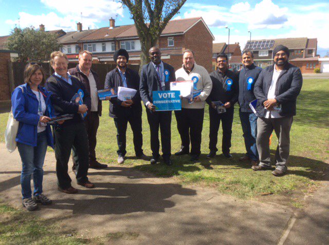Great teams out in Langley and Slough this afternoon. Positive response from local residents on the doorstep.