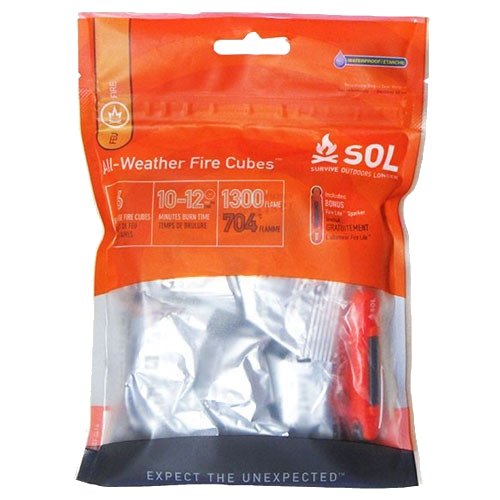 ApocPrepLLC's tweet photo. Adventure Medical SOL Series All-Weather Fire Cubes https://t.co/uSAC0wYQjJ #apocprep #firecubes https://t.co/O7iYncoQWv