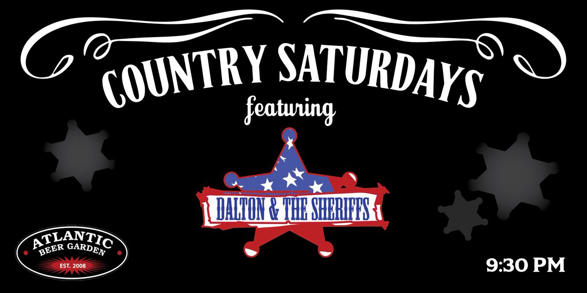 Don't miss @DaltonSheriffs tonight at 9:30! Get here early to avoid a line. #CountrySaturday