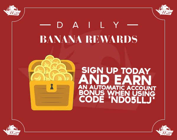 Earn more <a href="/bananatic_com/">Bananatic</a>! Use code 'ND05LLJ' for an extra 50 bananas. 

Register here: ow.ly/4mORNt