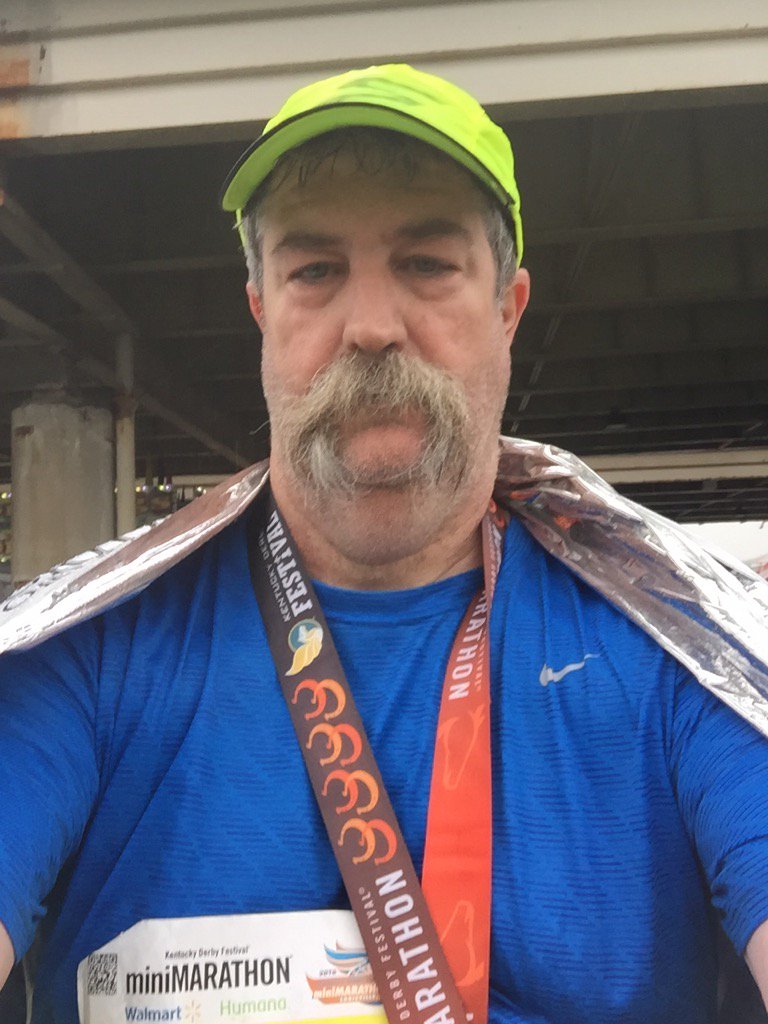 stoutpee's tweet photo. Too old for this, especially in the rain. #kdfmini https://t.co/tdlwiWVVdN