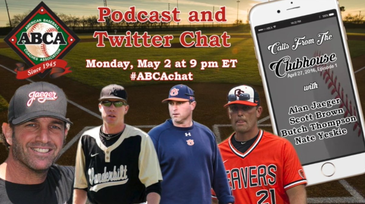 MattMorse_17's tweet photo. Love the new ABCA Calls from the Clubhouse feat. @jaegersports, @CoachSheets3 and more...

https://t.co/cQ1pXOD1mK https://t.co/RwZfy9Uihv