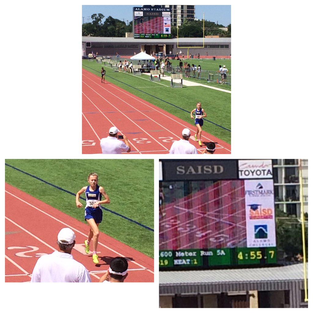 normcollins's tweet photo. @AHISD Abby Gray wins another trip to state! #RegionRecord https://t.co/w9XUGIbDeU