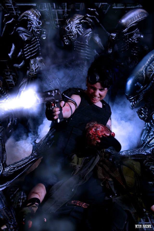 DaveDark0's tweet photo. The Last Stand #aliens #cosplay #photoshoot https://t.co/I12e9l1bVJ