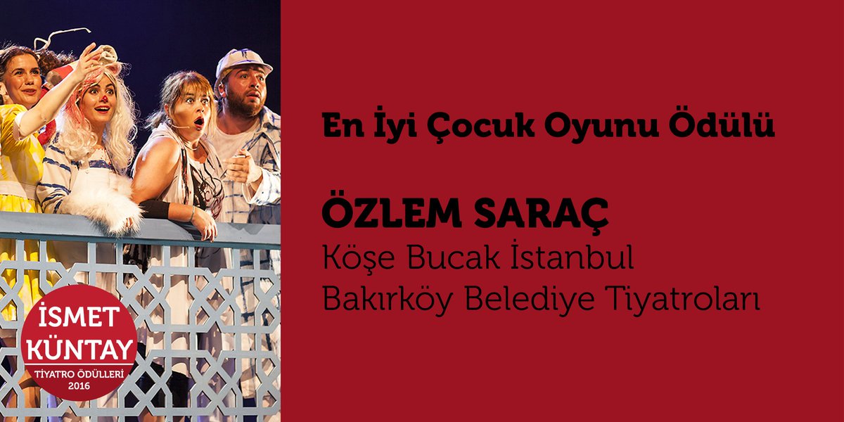 <a href="/IsmetKuntay/">İsmet Küntay</a> En İyi Çocuk Oyunu Ödülü
<a href="/ozlemsarac/">ozlem sarac</a> <a href="/yeldabaskn/">yelda baskın</a> <a href="/alicanyucesoy/">Alican Yücesoy</a> <a href="/BBTmedya/">BBT ©</a>