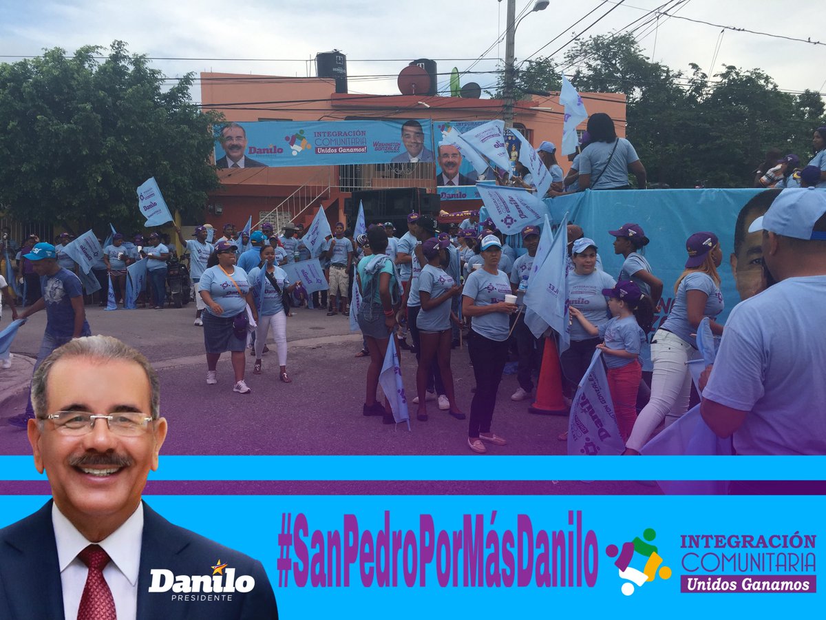Integracioncrd's tweet photo. Esperando a Nuestro Presidente @DaniloMedina #SanPedroPorMásDanilo @DaniloRD2016 @DecisionRD @Washing42921980 https://t.co/iD4qCOjcXP