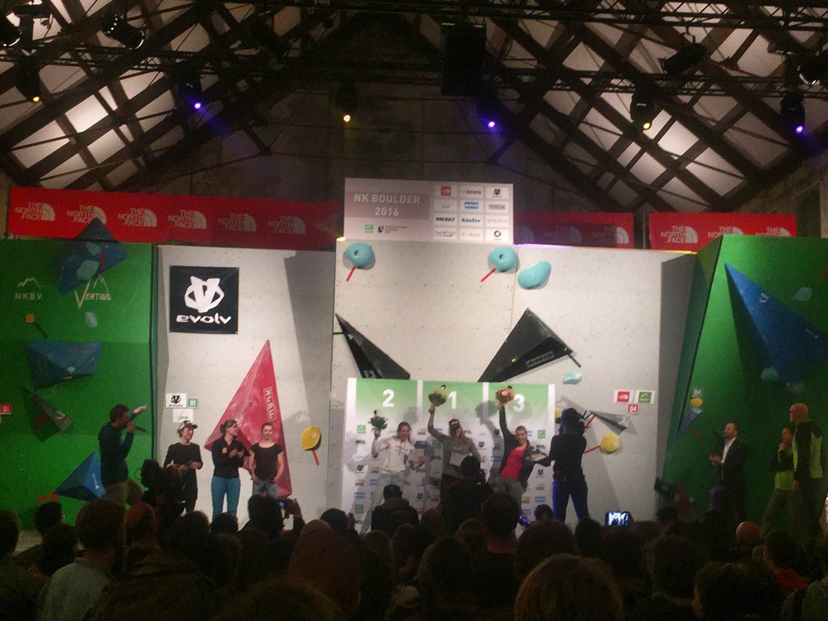 mathieuceron's tweet photo. Julia Meijer wint bij de dames! @westergas @MedicortFysio @NKBV #nkboulder https://t.co/YuQqc9Tpcp