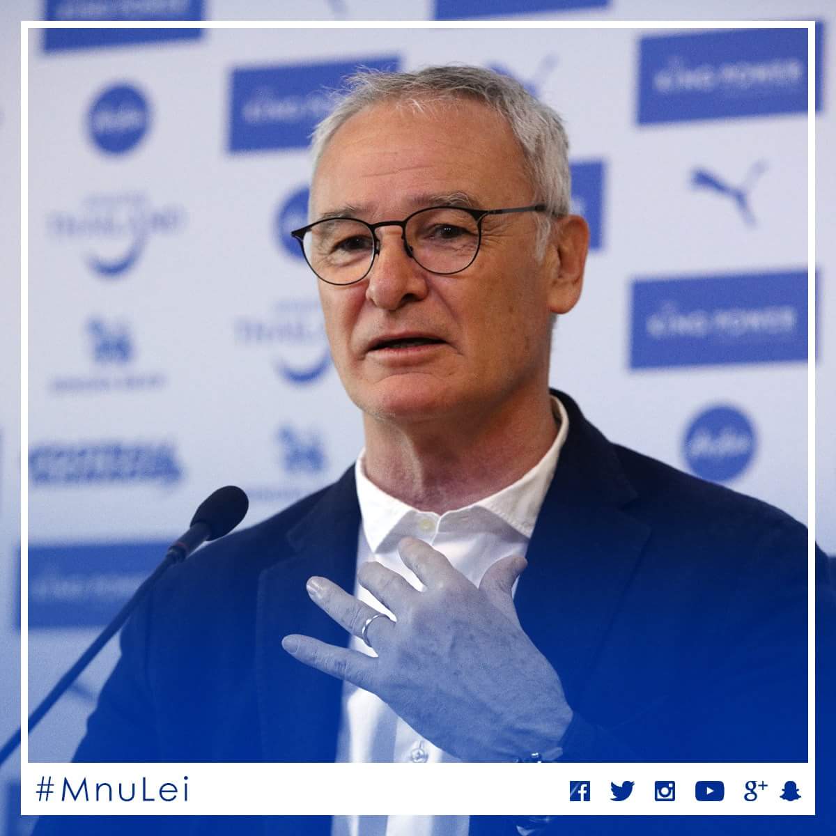 milleunoeventi's tweet photo. Nel blu dipinto di blu! #backintheblues #volare #LeicesterCity @LCFC #ClaudioRanieri https://t.co/nWc60Ge1g2