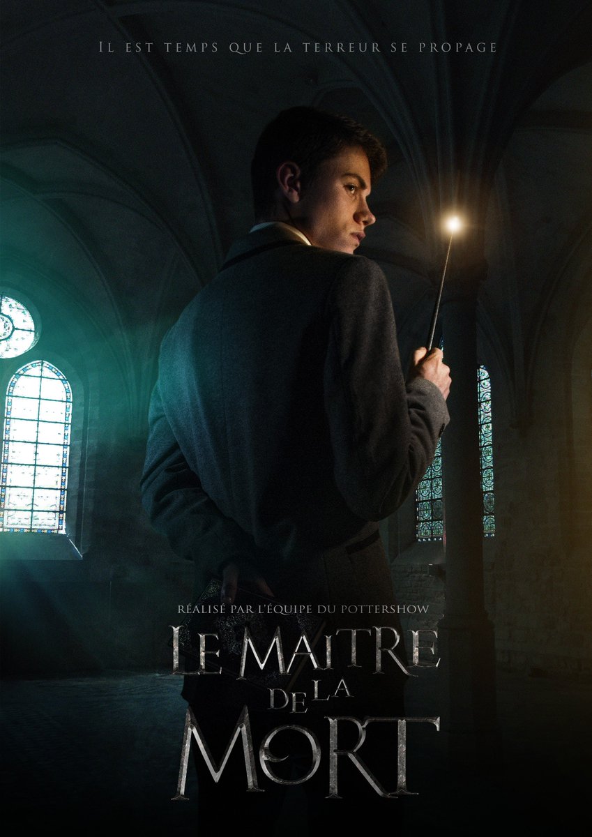 PotterShowOnAir's tweet photo. ET VOILA LEO, INTERPRETE DE TOM JEDUSOR, DANS SON COSTUME POUR LE MAITRE DE LA MORT !!!! https://t.co/DNHIfddl2N