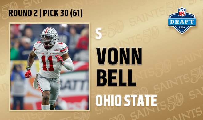 Saints's tweet photo. #SaintsDraft picks so far. Last pick is Round 7, Pick 16 (237 overall) https://t.co/ZqJJqbWBeZ