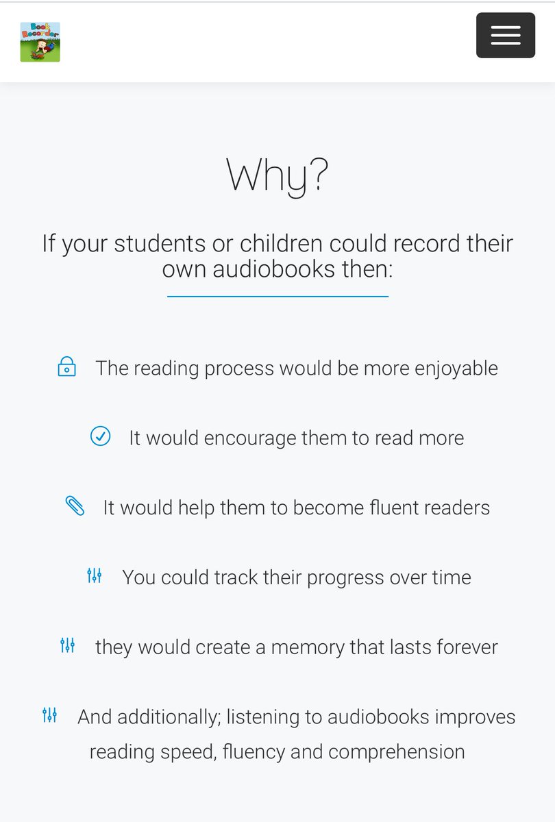 Why should teachers/parents have their students/children create audiobooks? #reading #readaloud #edtech