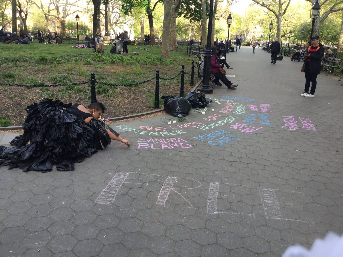 “This Ain’t a Eulogy: a Ritual for Remembering” w/ @TajaLindley  #liberationlab