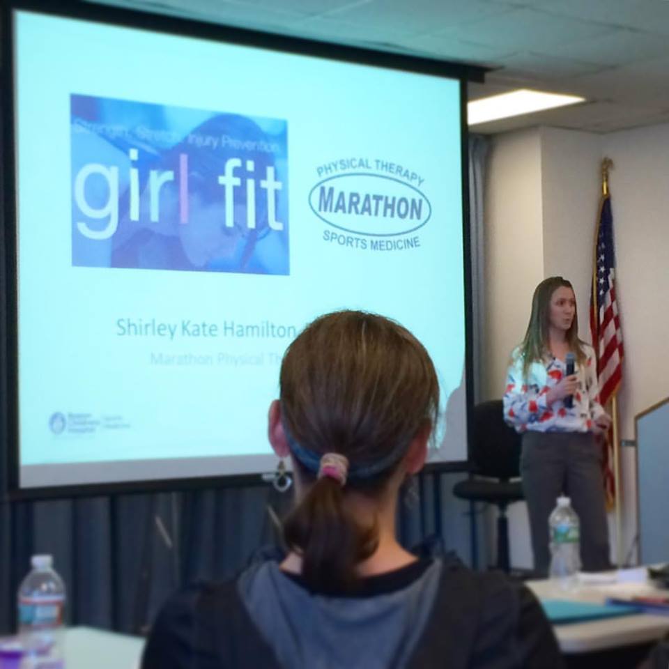 GirlFit_MPT's tweet photo. Such an honor to represent Marathon &amp; present at the Boston Dance Symposium today about #GirlFit! @Marathon_PT https://t.co/oaT1sRiBo5