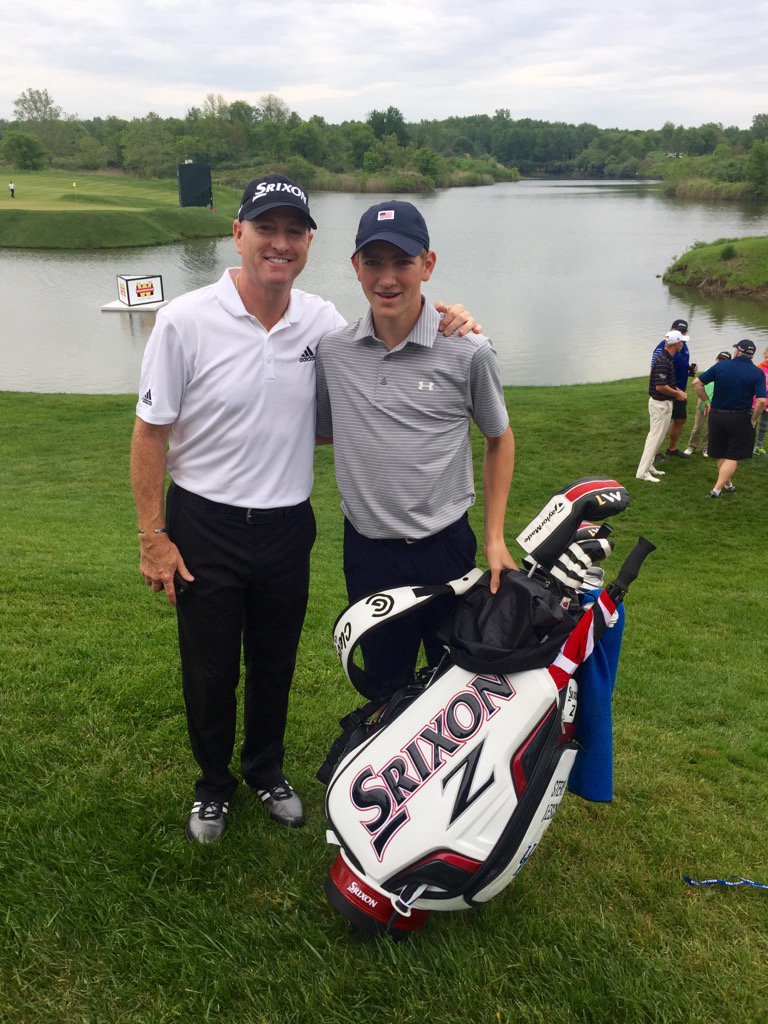 Any round is a good round when you have your son on your bag! <a href="/SteveFleschGolf/">Steve Flesch Golf</a>  <a href="/WebDotComTour/">Korn Ferry Tour</a> #ULCgolf