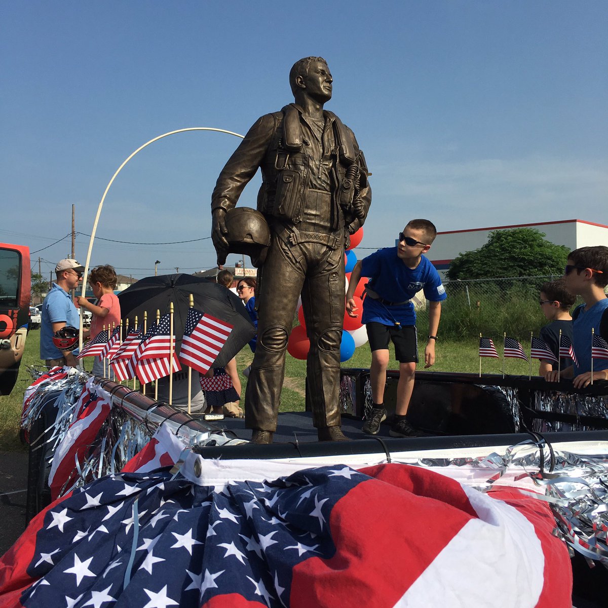 STXAMA's tweet photo. Getting ready for the @BucDays #parade! Come see us, #CorpusChristi! https://t.co/I3wT7zipy4