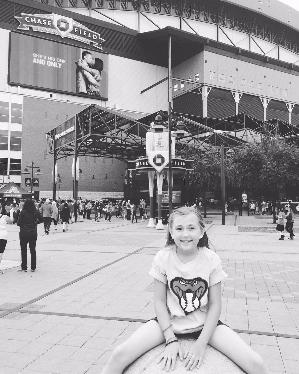 jac_pot's tweet photo. Take me out to the ball game. #GoDbacks https://t.co/2aj7lSLjQQ