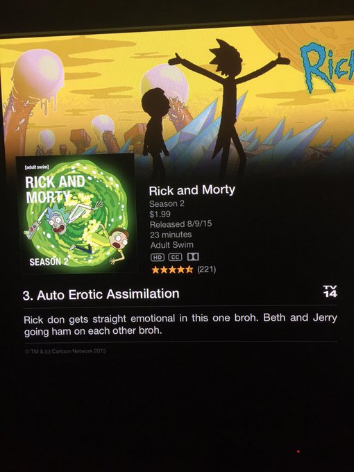 Watch Rick and Morty's leaked NSFW photo on TwXstars