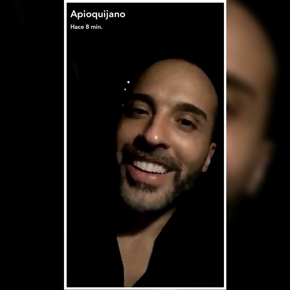 ForeverApifans's tweet photo. Primer #Snapchat de mi guapo @apioquijano πππ #Apio7 !!! π https://t.co/P19yn533vR