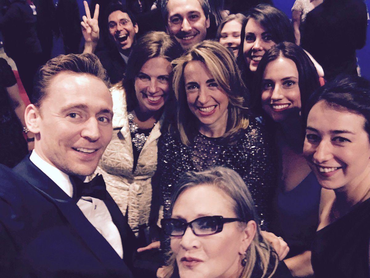 Had such a laugh at the #WHCD with the @guardian team! @KathViner @meropemills @lee_glend @katiiia & @carrieffisher