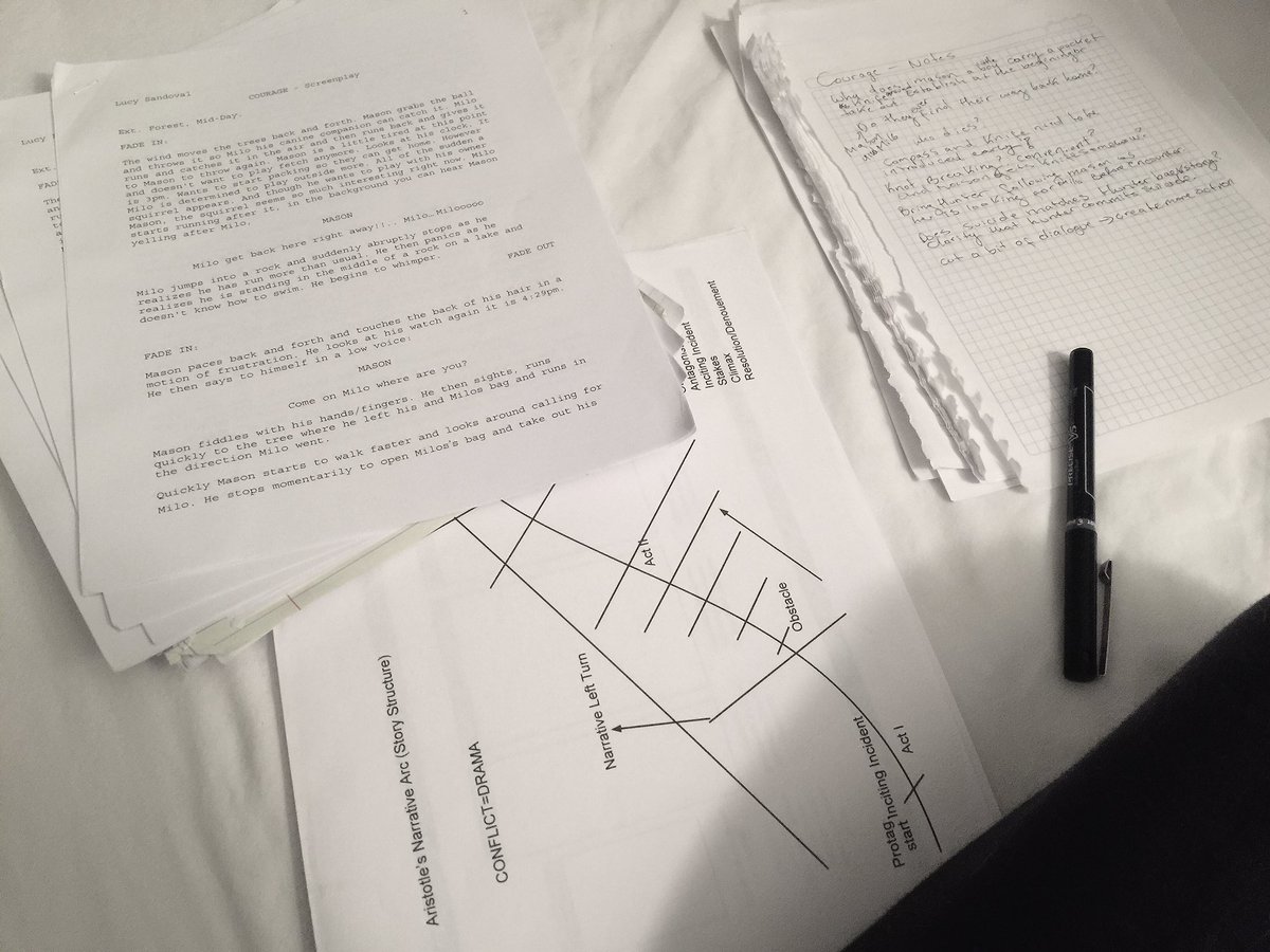 Moshilulu's tweet photo. Dios bendiga a mis compaรฑeros de estudio por darme tan buenas crรญticas constructivas #scriptedits ๐ https://t.co/DE69mbNFXQ