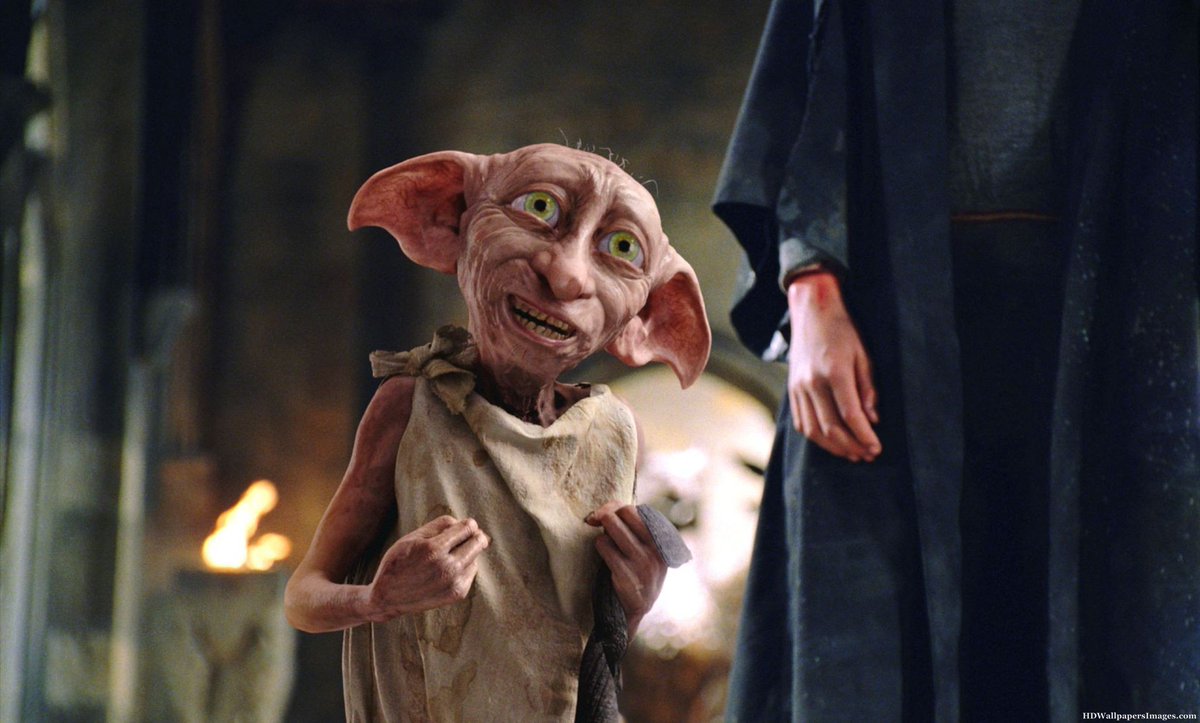 charsheaven's tweet photo. dobby •• harry potter https://t.co/CopeLjmxPV