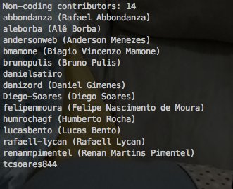 rogeriopradoj's tweet photo. Thanks to #LABHR, @lhawthron & @glasnt, we know how many non-code contributors we’ve on https://t.co/YCESNK04Ae \o/ https://t.co/rnZTjas3e0