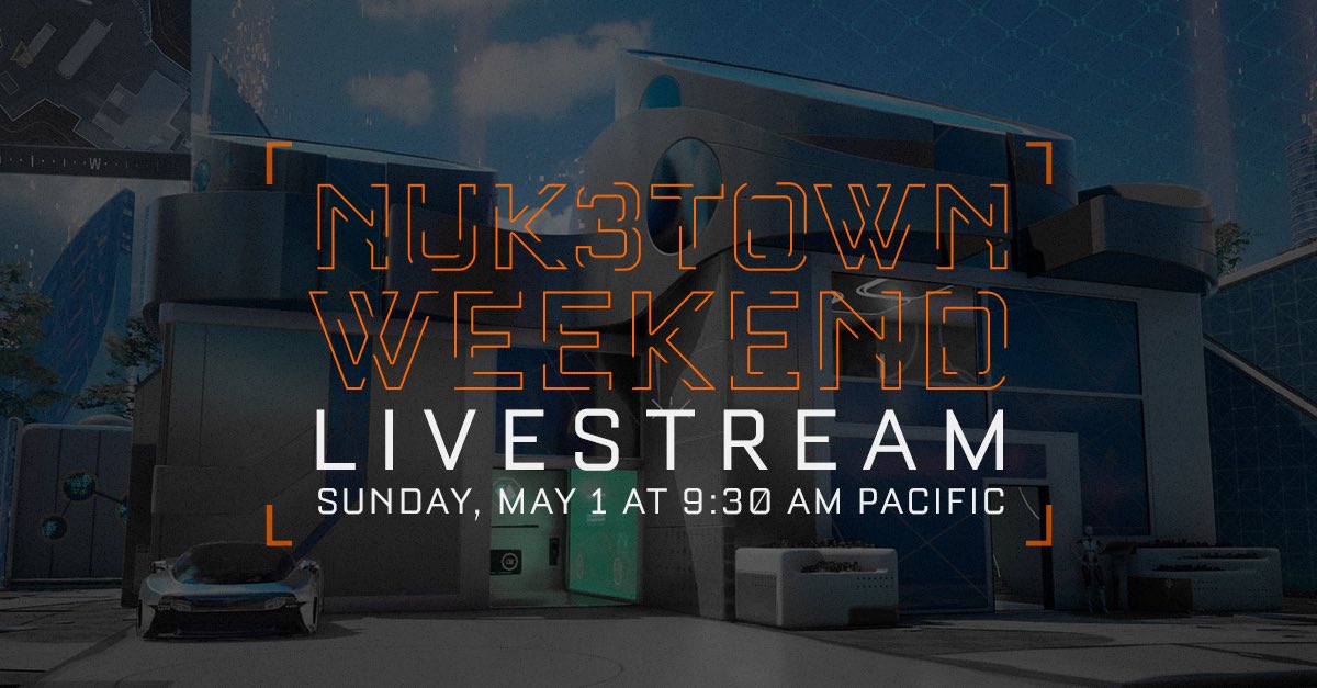 TypicalGamer's tweet photo. I'm livestreaming #Nuk3town with a special guest that I can't announce yet! Trust me, you DON'T want to miss this!🎮 https://t.co/txQ1ZJLz3y