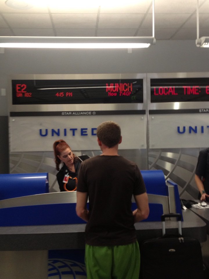 Gotta love united airlines.  3 hours late and probably longer.  So love.