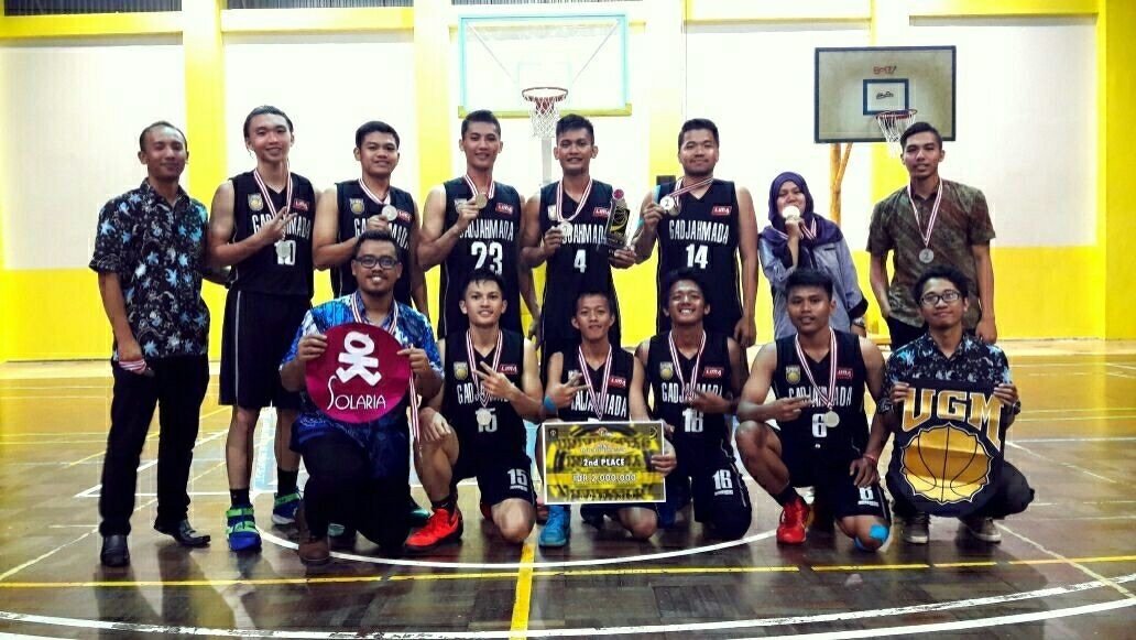 Putra UGM sabet Juara 2 Nasional Universitas Indonesia Basketball Invitaion 2016
One Team One Fight One Family