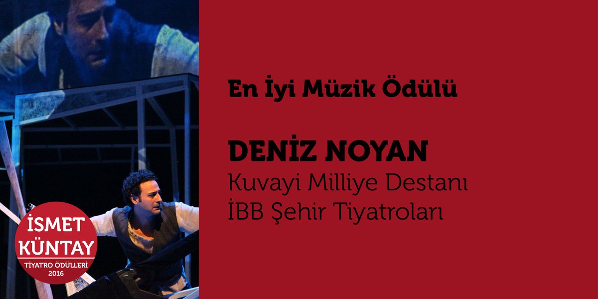 <a href="/IsmetKuntay/">İsmet Küntay</a> En İyi Müzik Ödülü
#DenizNoyan #HakanYavaş @uygursuha <a href="/sehir_tiyatrosu/">Şehrin Tiyatrosu</a>