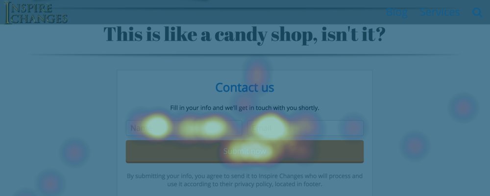 Andres_vernazza's tweet photo. Are we on fire or what!? our "Services" page CLICKS
https://t.co/QmJTmKGrWB #inspireChanges #socialMedia #heatmap https://t.co/E4M1g9U9kp