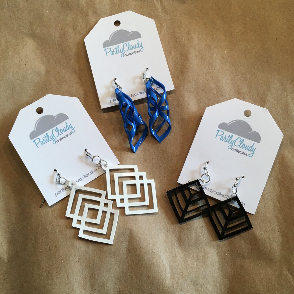 PartlyCloudyMN's tweet photo. New earrings premiering @ May 7th Craftstravaganza. 10-5 @ MN fairgrounds. #handmade @PartlyCloudyMN @StPaulCraft https://t.co/BcvqPud158