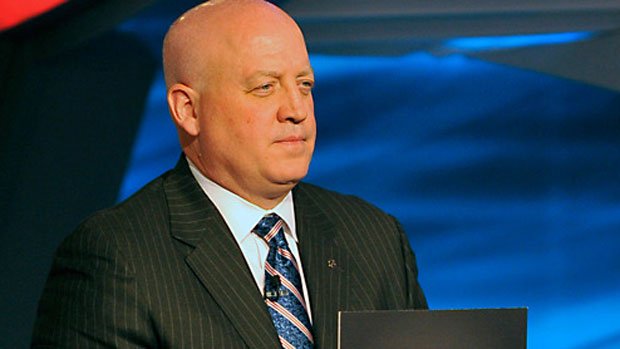 SportsCentre's tweet image. AND HERE. WE. GO. NHL Deputy Commissioner Bill Daly about to reveal the cards for 2016 #NHLDraftLottery #TSNHockey