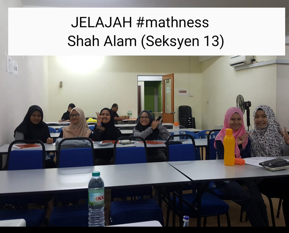 mathness49's tweet image. Jelajah #mathness Seksyen 13, Shah Alam. Muka2 yg awal. Masih menunggu yg lain.

🙋

Allahuma yaasir wala tua&apos;sir.
