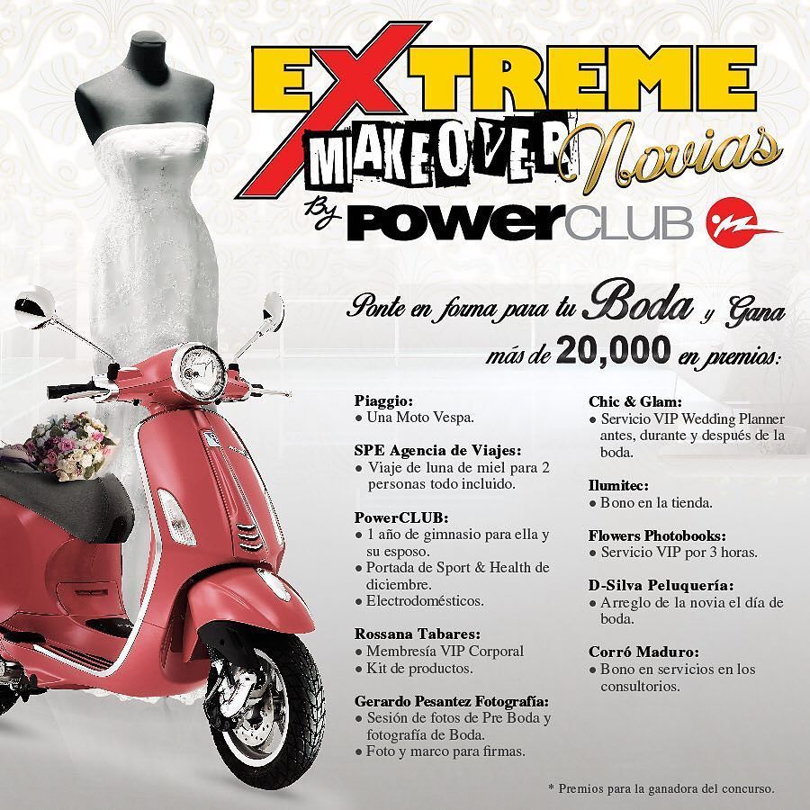 PowerClubPANAMA's tweet photo. Últimos días para inscribirte en #ExtremeMakeOverNovias @powerclubpanama y ganarte todos e… https://t.co/2JDi1izBEl https://t.co/0RjHDM7CWE