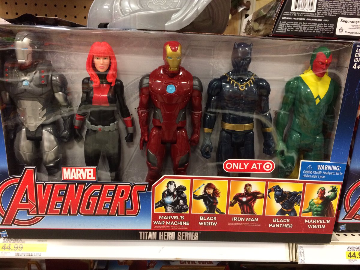 MultiverseColor's tweet photo. #WheresWidow? She's at @Target w/ the Avengers! π https://t.co/OlKvSbgkc0