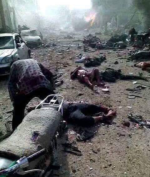 People are Massacred in Aleppo - Syria by the Syrian Regime. Stop slaughtering our children.
#save_aleppo