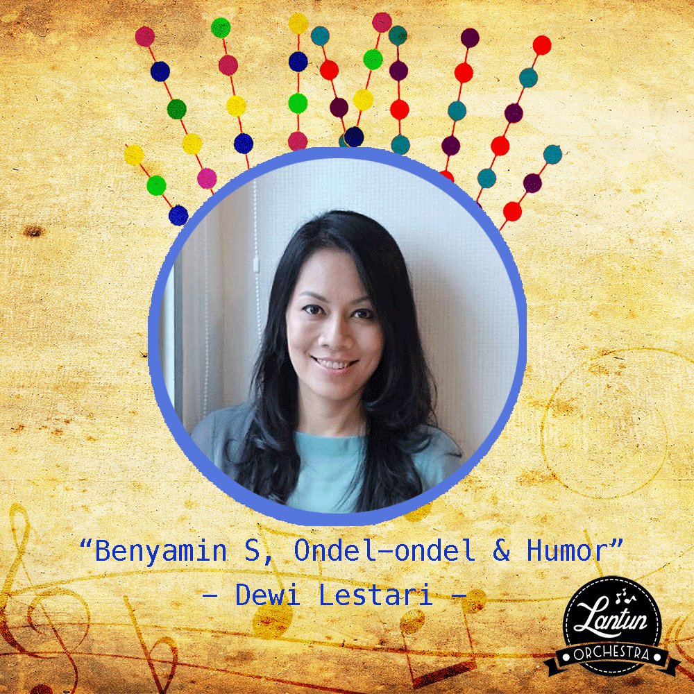 LANTUNorchestra's tweet photo. Menurut @deelestari betawi itu...
#25mei2016 #GKJ @LANTUNorchestra tiket 081314302131 https://t.co/UyofqA35tw