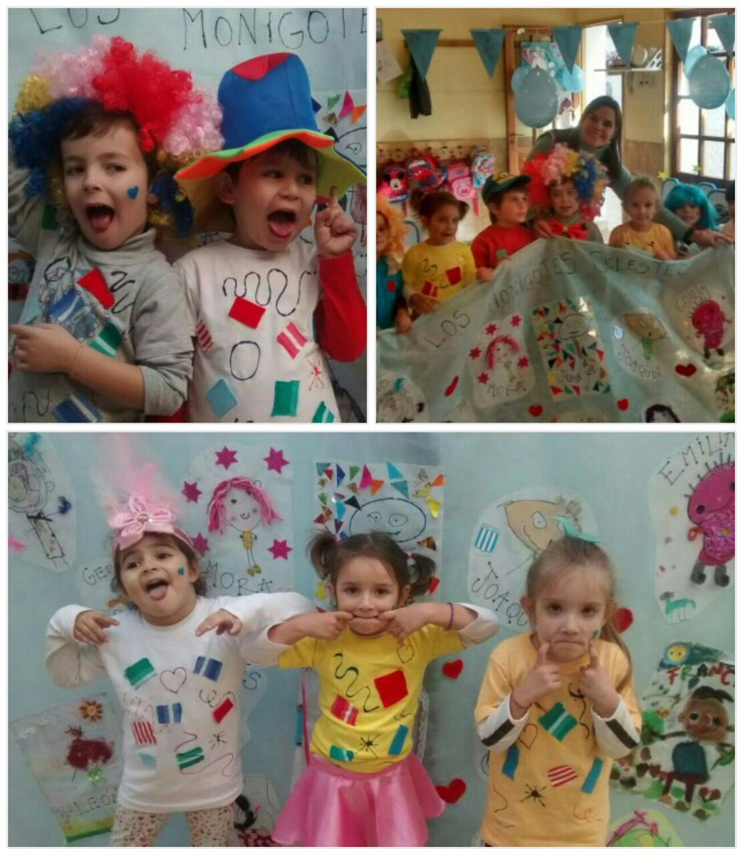 CTModernos's tweet photo. La Sala Celeste del turno tarde ya tiene nombre: son los Monigotes Celestes. ¡Gran festejo! #BabysClub https://t.co/ZgcomEylK0