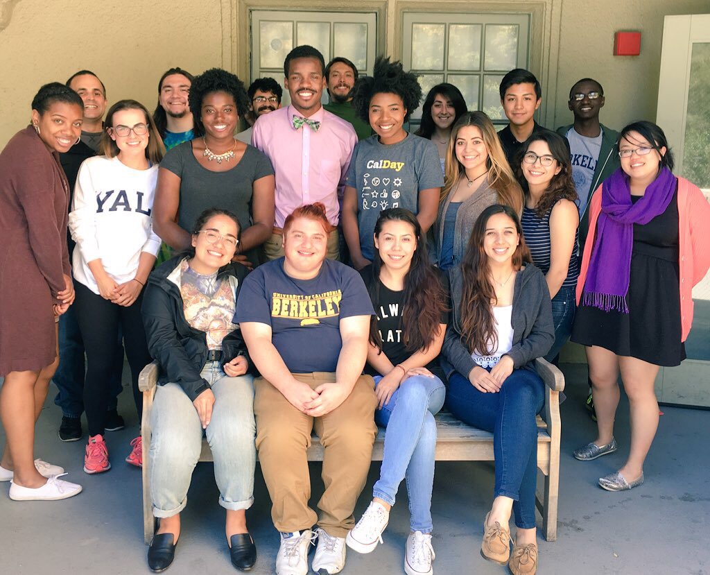 CalNERDS's tweet image. 💗💗💗 #Python #coding4all 🙌🏾 #nerding it up w/ our grad stdnts & undergrads #calnerds #ucbDIVERSITY #IgotSkills