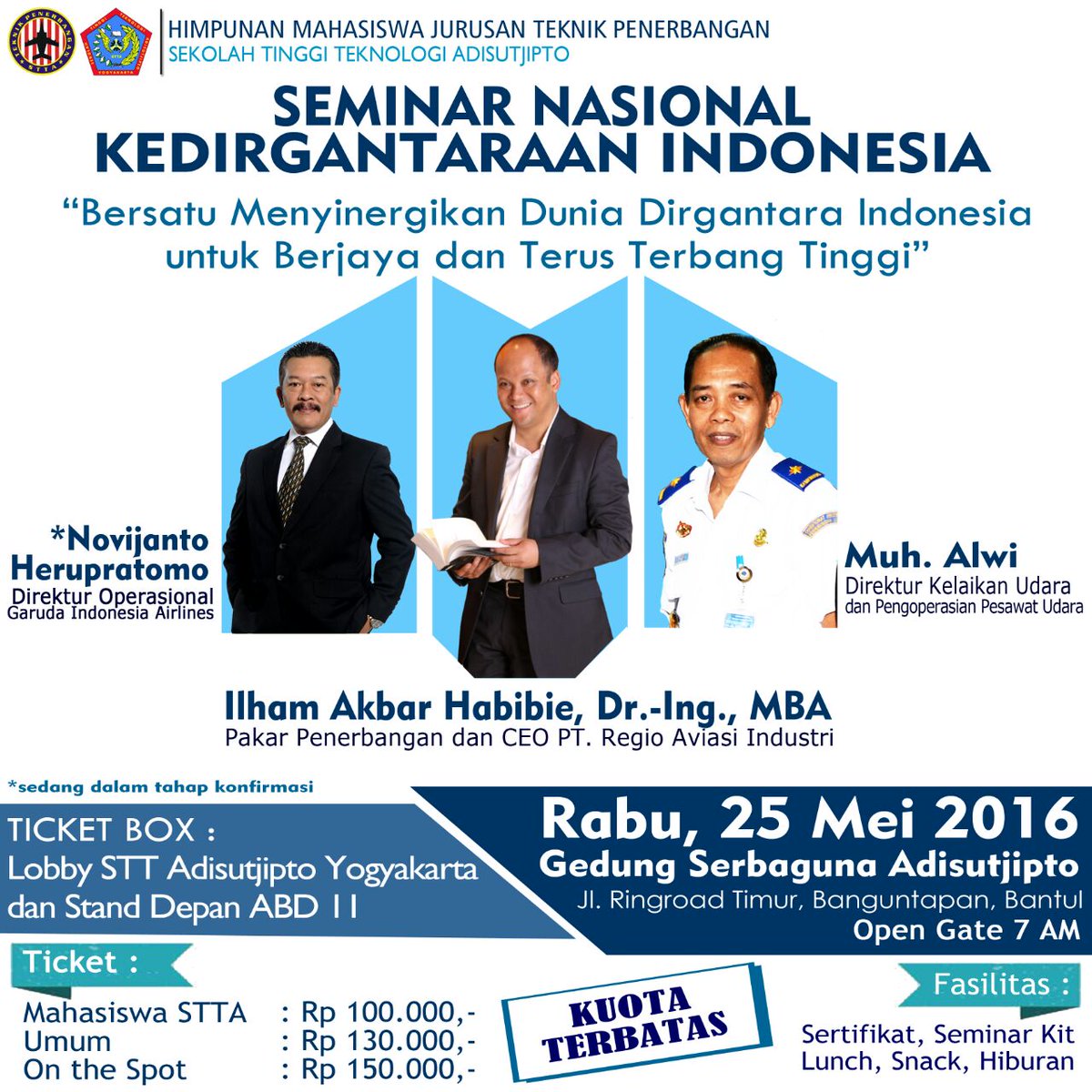 HMJ_TP_STTA's tweet photo. Cc @IndoAviation @Angkasa_Magz @IniSleman @JogjaUpdate @Jogja24Jam @infopenerbangan @infojogja @TheJogjaUpdate https://t.co/zhWZHxXFTL
