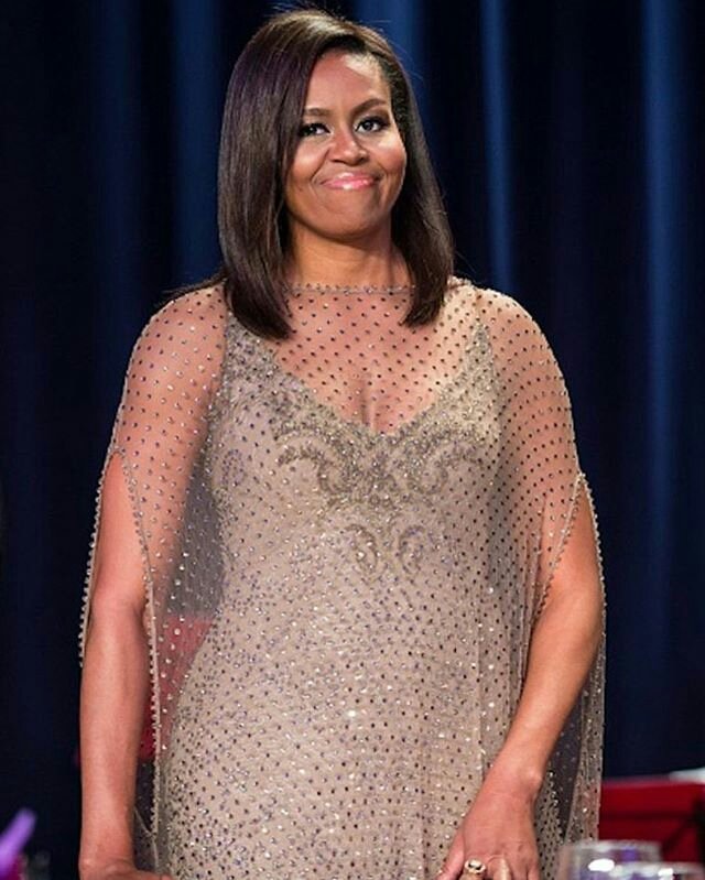 aVeryRichBitch's tweet photo. Michelle giving me LIFE tonight at the White House Correspondents Dinner 😍👑 https://t.co/shXcJFxKRK