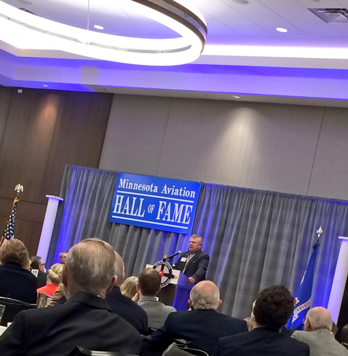 AirSpaceMN's tweet photo. Congratulations to tonight's inductees into the MN Aviation Hall of Fame! https://t.co/16YTOk4mYz