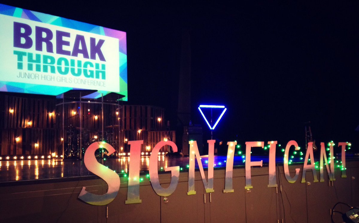 yfcwaterdown's tweet photo. Awesome day at #breakthru16 Jr. High Girls Conference learning about our significance in God's story! #significant https://t.co/cZ14uw2wWh