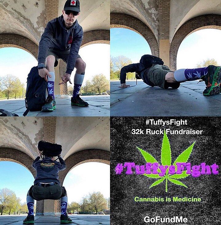 CannaGeekDabs's tweet photo. As our local community begins to mend, @lankandjaco has been  #training for #Tuffysfight https://t.co/i3nM1Y4F9f https://t.co/N4AA8nHTGH