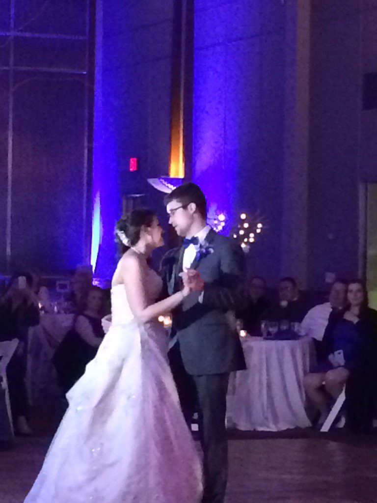 bjtesch's tweet photo. Celebrating with Kyle and Becky. #thesinandezs https://t.co/kG1oA8sQGf