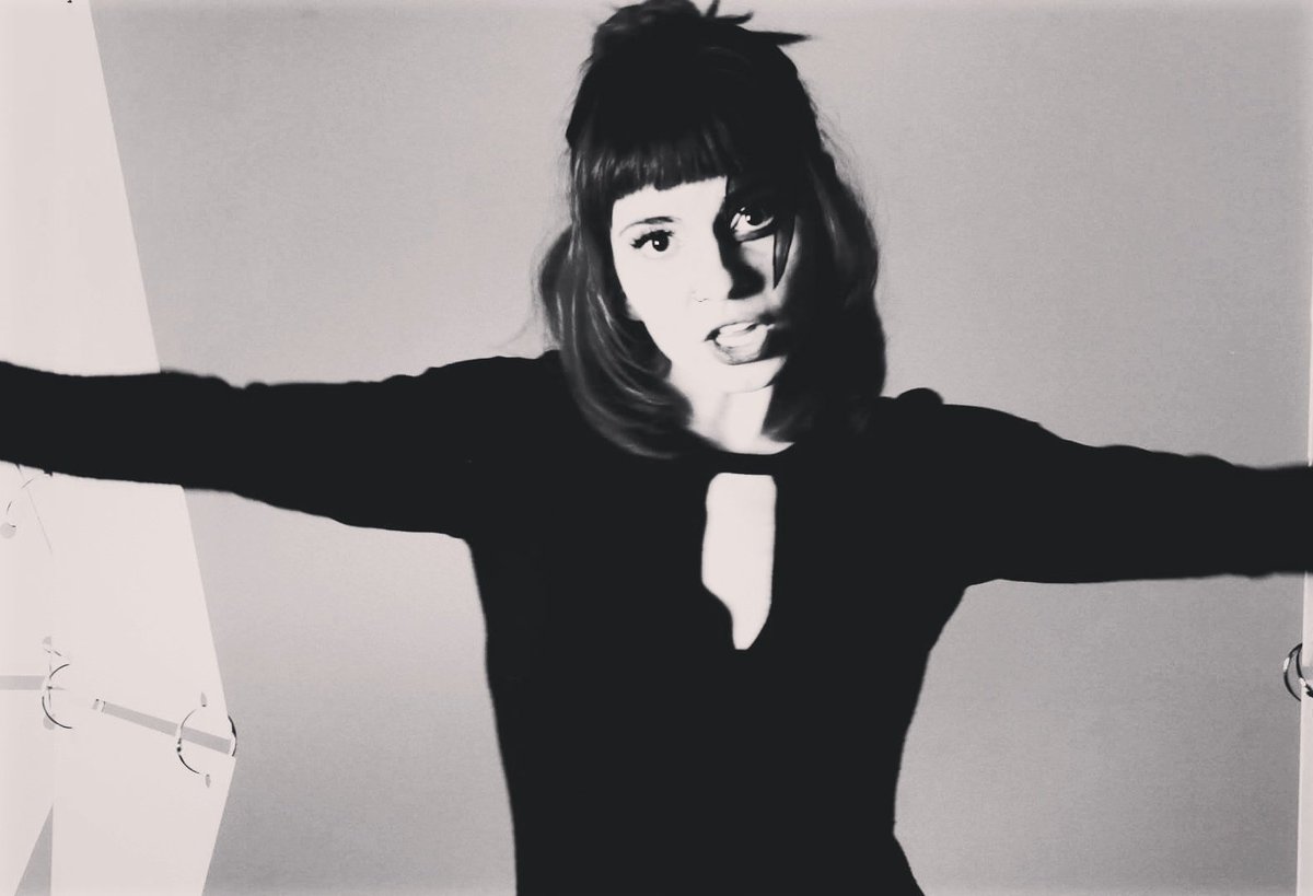 <a href="/lobu_band/">Lobu</a> . The video is coming out this week! #lobu #projections #Bowie #ponytail