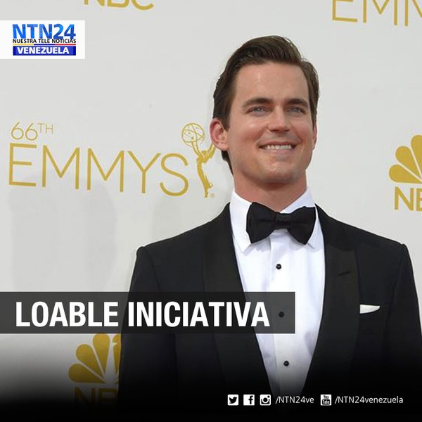 NTN24ve's tweet photo. #LoMasVisto | @MattBomer inició campaña de recolección de fondos para niños venezolanos https://t.co/kuCaN5Entl https://t.co/V1gXqV4Lki