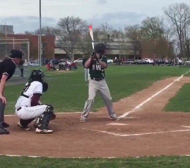 GolfNBS's tweet photo. Video: Baseball player takes fastball to the head like it's nothing! 
Watch > https://t.co/GVpGfKwvyS https://t.co/cKxcCHLIJ5