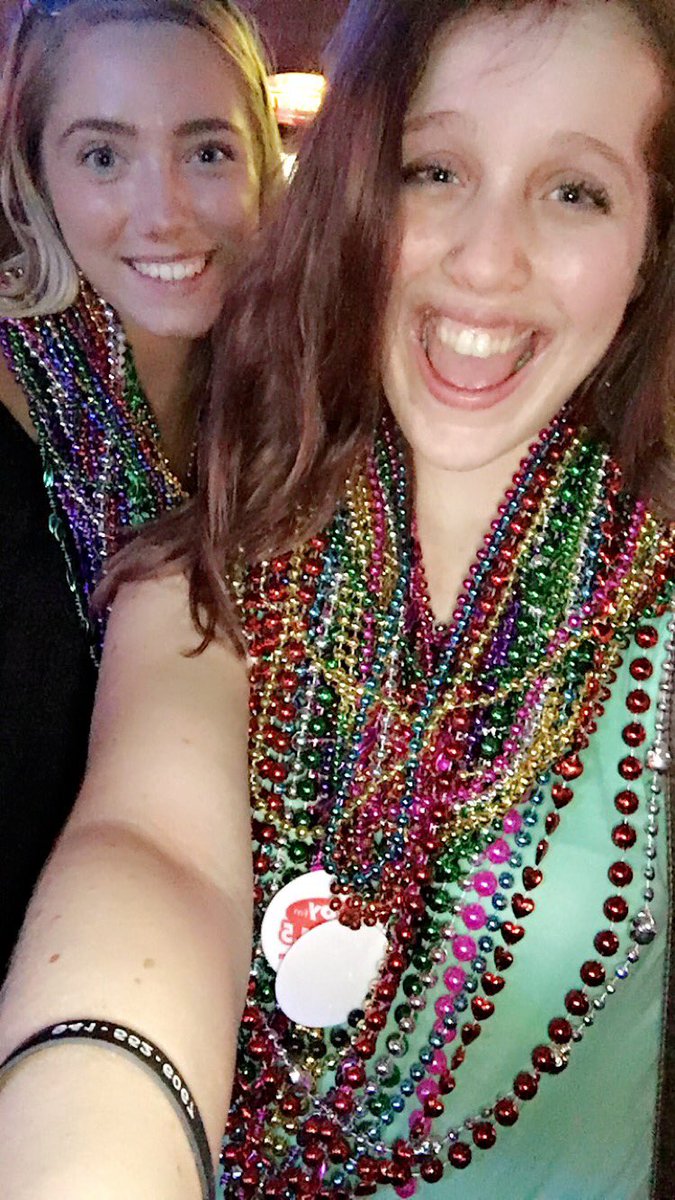 banaginbailey's tweet photo. #postparademadness #getdrunk #getbeads #DesotoParade #2016 mynigga 💜 @marina_nicole_ https://t.co/MaD6iM0bza